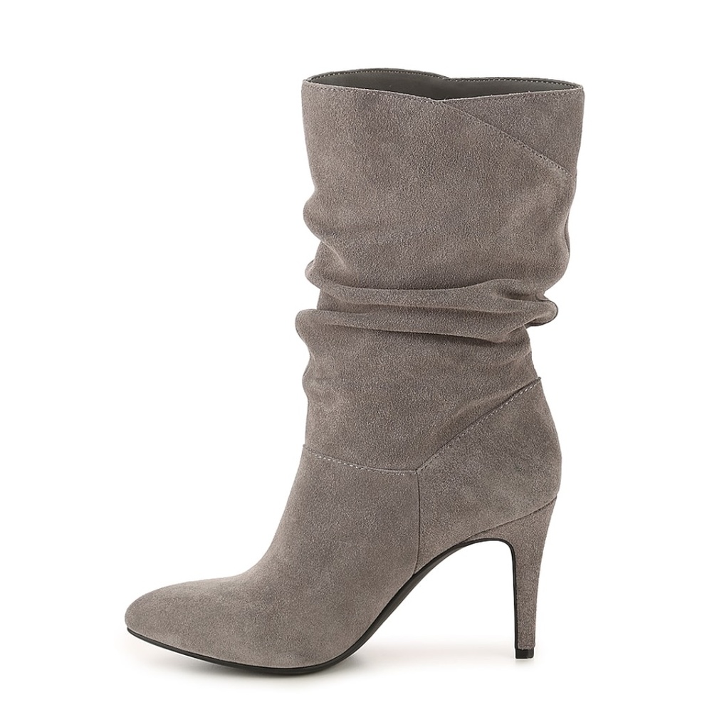 Audrey Brooke | Grey Angie Boot | Size 6.5